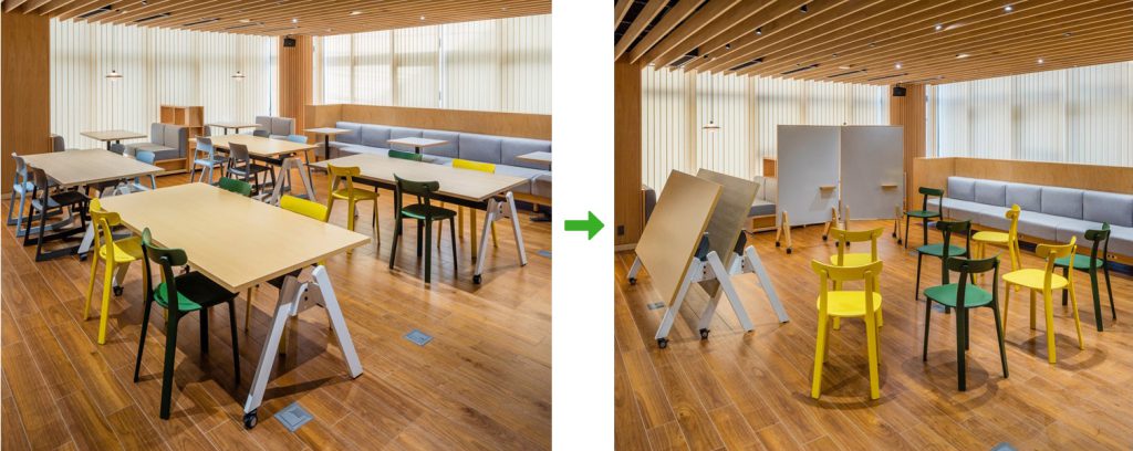 公共図書館使用イメージ ©キハラ株式会社
